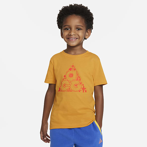 Boys yellow nike shirt outlet